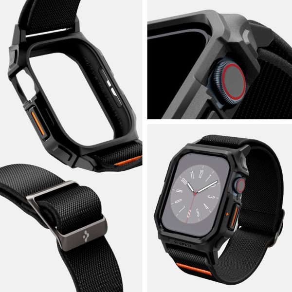 SPIGEN LITE FIT PRO APPLE WATCH 10 (42 MM) MATTE BLACK (ACS08594) - Image 10